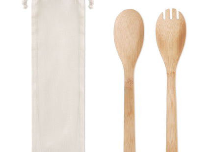 Set Bambus-Besteck Salat