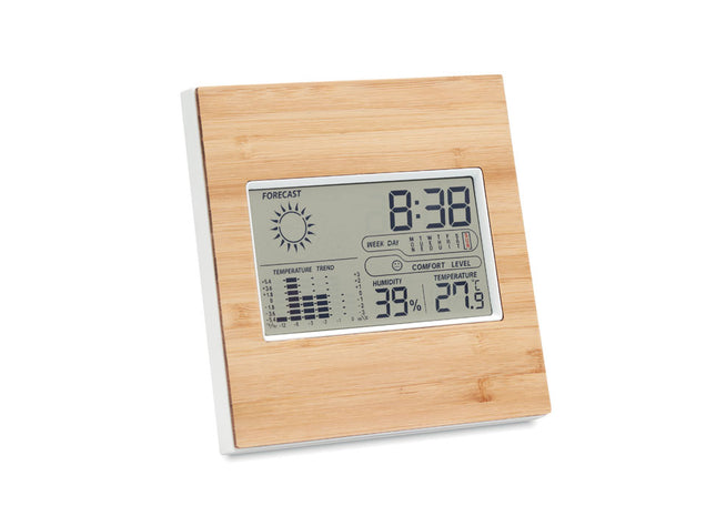 Wetterstation Bambusfront