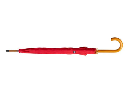Bonaf RPET Regenschirm - rot/natur: Umweltfreundlich, robust, stilvoll TK Gruppe® Grosshandel 