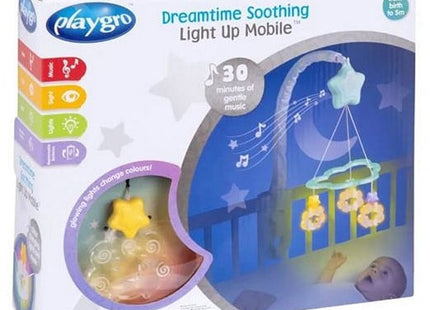 Playgro Dreamtime Soothing Light Up Mobile met licht en geluid 25x29cm