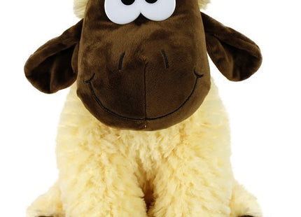 Pluche Schaap Zittend beige bruin 35cm