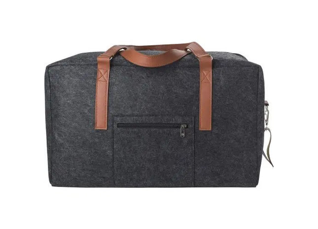 rPET-Filz-Reisetasche Natalie, Grau, Umweltfreundlich und Stilvoll für Ihre Reisebedürfnisse TK Gruppe® Grosshandel 