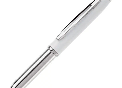 Eleganter Stylus Kugelschreiber Shine - weiß/rot - Premium Touchscreen-Stift und Schreibgerät TK Gruppe® Grosshandel 