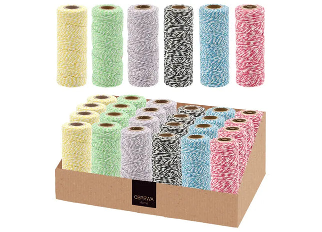 Hochgeschwindigkeits-Seilschaft: Universeller Bindfaden, 6/s, 120m für Handwerk & mehr TK Gruppe® Grosshandel 