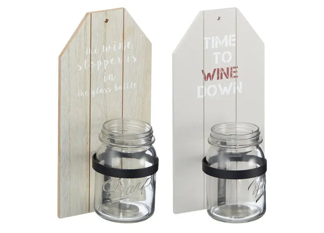 Weinkorken-Halter, 2/s, ca. 17x34cm - Kreative Möglichkeit, Ihre Korken zu sammeln TK Gruppe® Grosshandel 