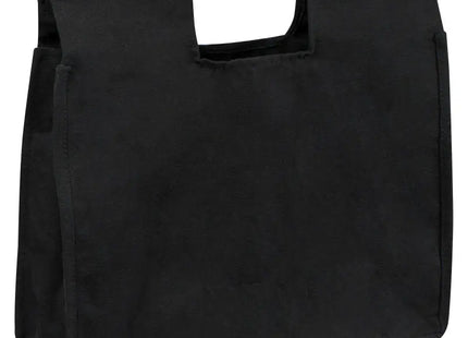 schwarze Einkaufstasche: Multifunktionale Schwarze Einkaufstasche - Alltagstauglich TK Gruppe® Grosshandel 