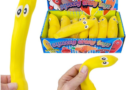 Squeeze Banaan 15cm in display (14)