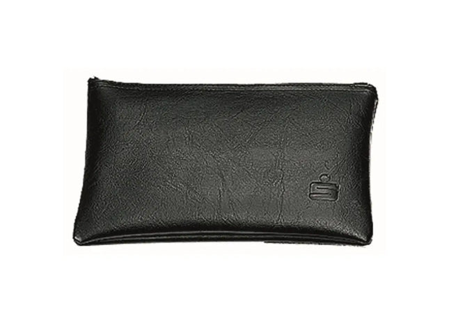 thanxx Banktasche Bank 2 (S) - Schwarz Kompakte und sichere Geldtasche TK Gruppe® Grosshandel 