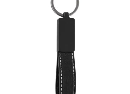 thanxx Loop Schlüsselanhänger - Schwarz - Modern & Funktional TK Gruppe® Grosshandel 