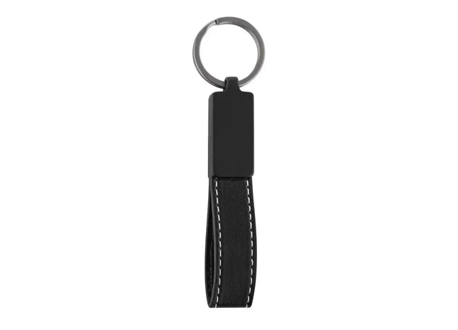 thanxx Loop Schlüsselanhänger - Schwarz - Modern & Funktional TK Gruppe® Grosshandel 