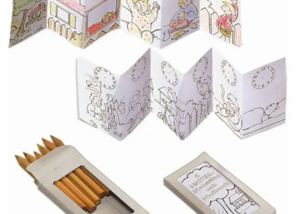 thanxx Mini-Buntstifte Malset (S) - Beige - Kompaktes Farbstift-Set für Kinder und Künstler TK Gruppe® Grosshandel 