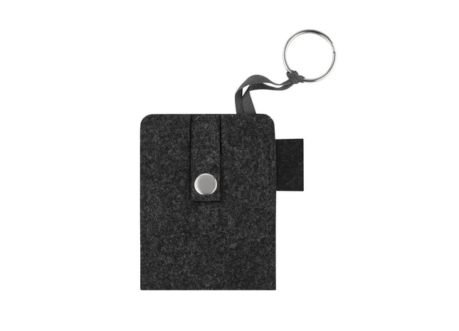 thanxx 'EUFeltLineKey' Schlüsseletui aus Filz - Stilvolles Grau TK Gruppe® Grosshandel 