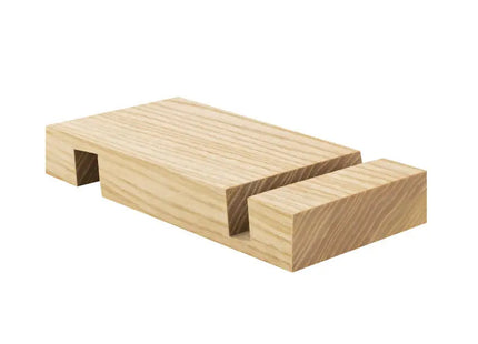 thanxx 'WoodyHoldMeEU' Natürlicher Holz-Smartphonehalter TK Gruppe® Grosshandel 