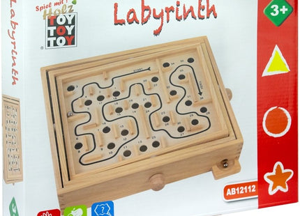 Vedes Toy Toy Toy  Houten Labyrinth 26x30,5cm